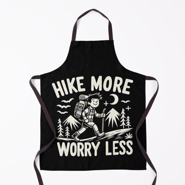 Item preview, Hike More, Worry Less! | For nature and outdoors lovers! | designed and sold by pafkrusk.