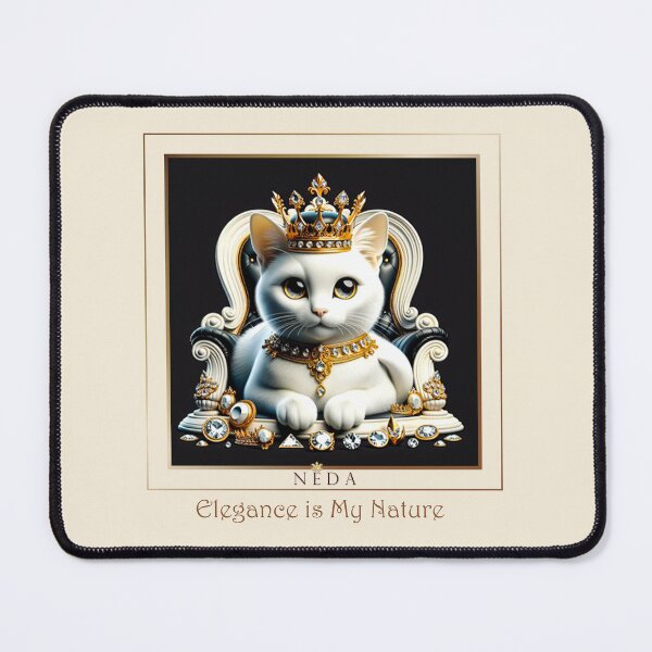 Item preview, Royal Cat – Elegance is My Nature | Fantasy Feline Design designed and sold by MilicaT.