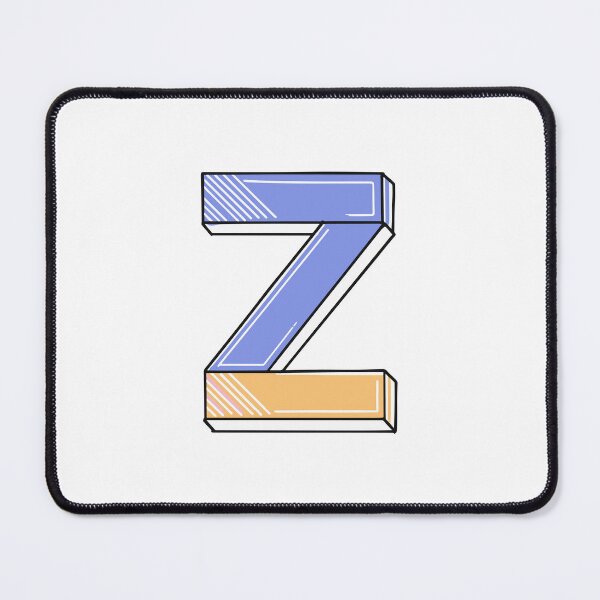 Item preview, hand drawn illustration of letter Z designed and sold by rasagamastore.