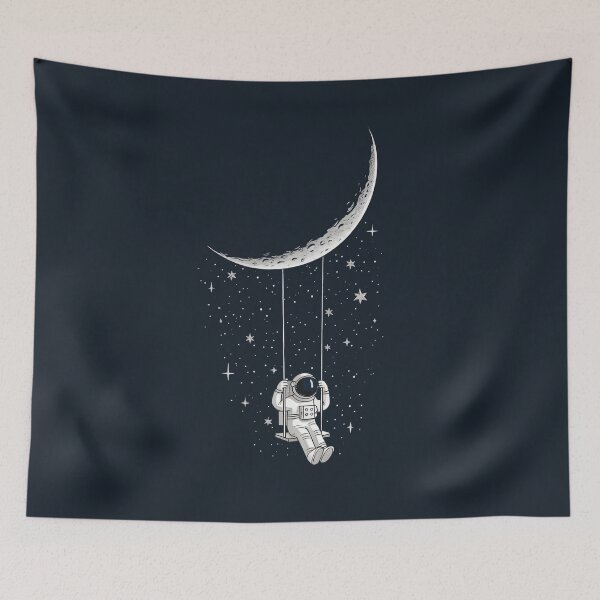Item preview, ASTRONAUT ON A SWING designed and sold by INNERHARMONY2.