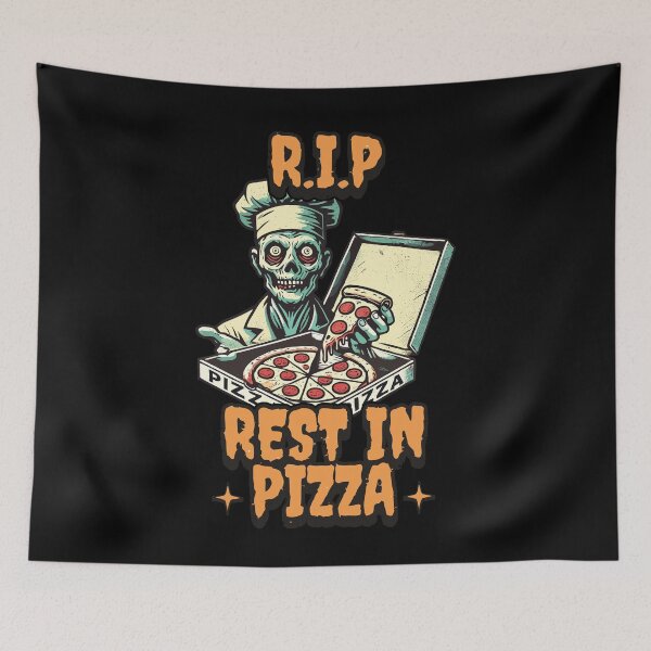Item preview, Rest In Pizza Funny Pizza Lover Saying designed and sold by LuminOrb.