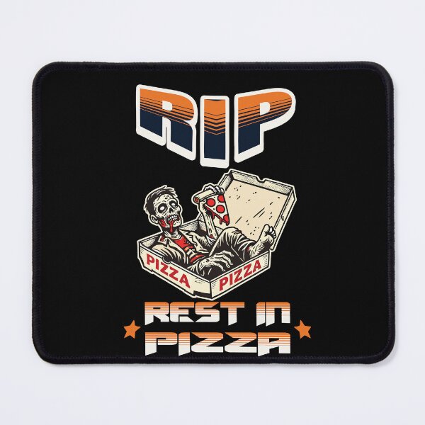 Item preview, Spooky Funny Pizza Lover Zombie designed and sold by LuminOrb.