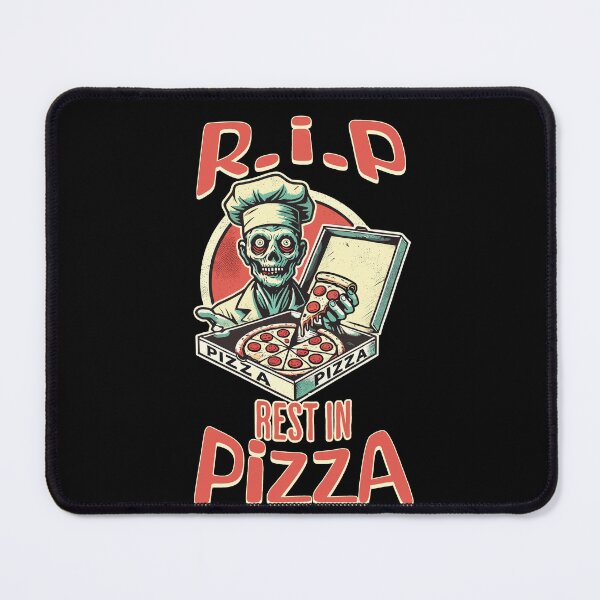 Item preview, Spooky Funny Pizza Lover Zombie designed and sold by LuminOrb.