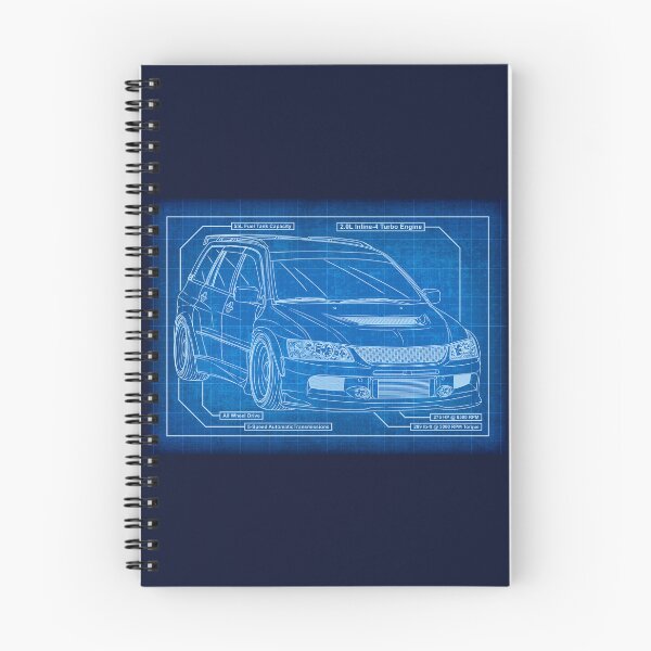 Item preview, Mitsubishi Lancer Evolution 9 Wagon Blueprint designed and sold by JDM Guyvit.