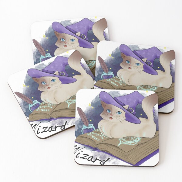 Item preview, Wizard Nyan designed and sold by LethielArt.