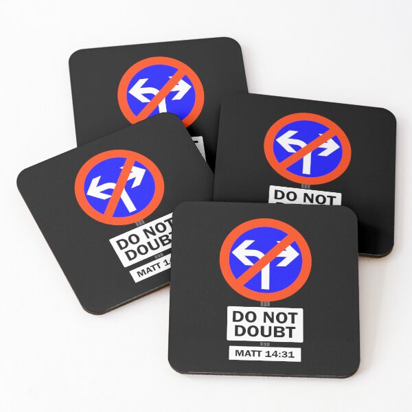 Item preview, DO NOT DOUBT (TRAFFIC SIGN) designed and sold by Warih.