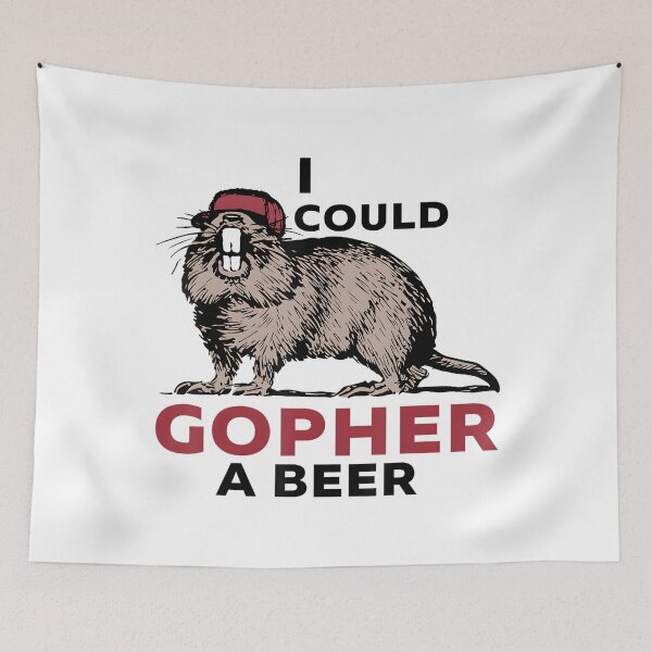 Item preview, I Could Gopher A Beer designed and sold by GerogShop.