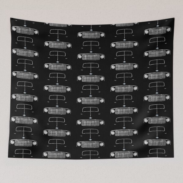 Item preview, Morris Minor MM 1950s British classic car minimalist front designed and sold by soitwouldseem.