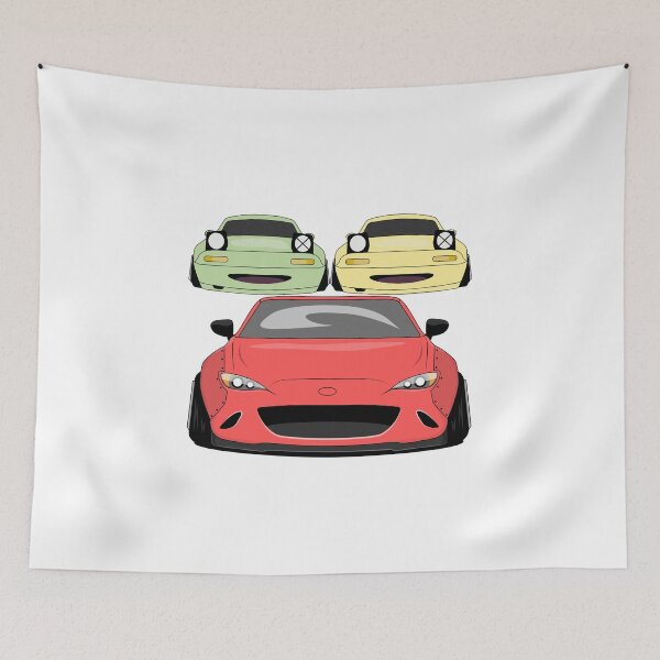 Item preview, Miata Generations: A Legacy of Fun designed and sold by CoolCrap-.