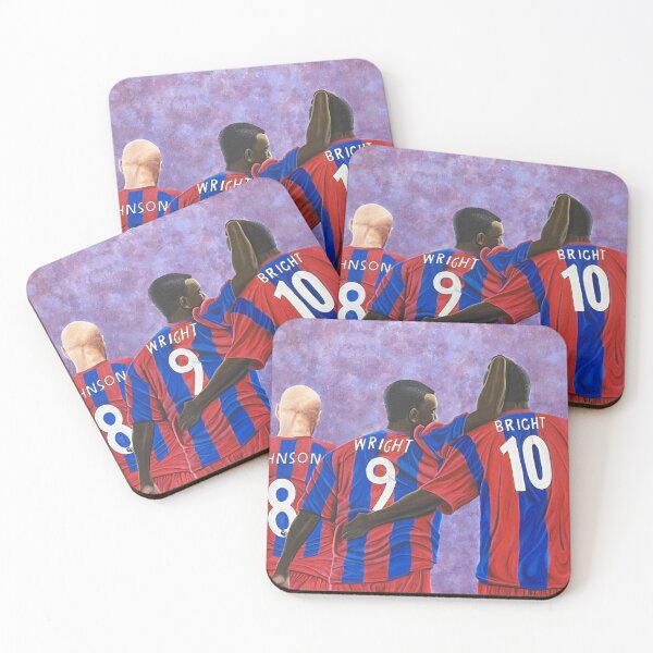 Item preview, My Painting of Crystal Palace FC Legends, Wilfred Zaha, Andy Johnson, Ian Wright, Mark Bright & Julian Speroni designed and sold by mikzart.