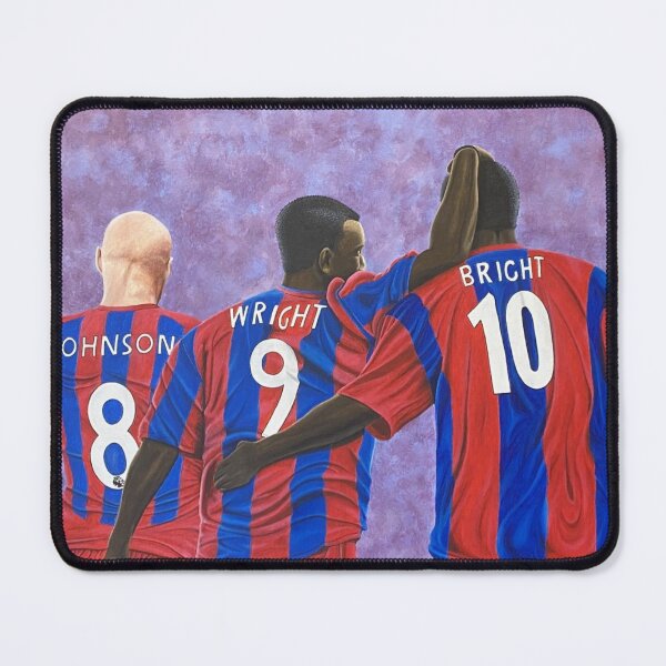 Item preview, My Painting of Crystal Palace FC Legends, Wilfred Zaha, Andy Johnson, Ian Wright, Mark Bright & Julian Speroni designed and sold by mikzart.