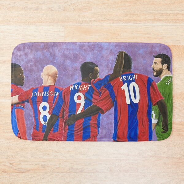 Item preview, My Painting of Crystal Palace FC Legends, Wilfred Zaha, Andy Johnson, Ian Wright, Mark Bright & Julian Speroni designed and sold by mikzart.