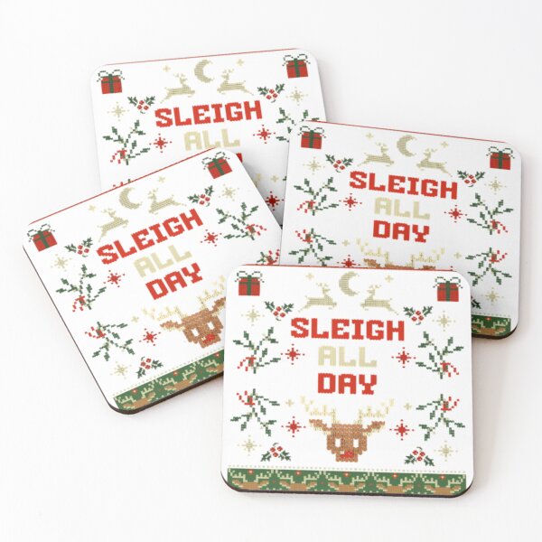 Item preview, Sleigh All Day designed and sold by bittucreates.