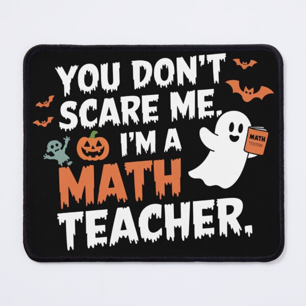 Item preview, You Don't scary me I'm a Math teacher, funny halloween math gift for Mathematic professor designed and sold by Angie-Atelier.