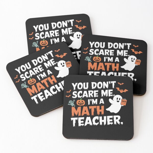 Item preview, You Don't scary me I'm a Math teacher, funny halloween math gift for Mathematic professor designed and sold by Angie-Atelier.