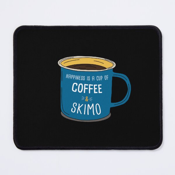 Item preview, Skimo & Coffee is happiness designed and sold by orlumbuspirate.