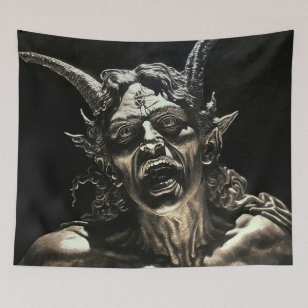 Item preview, The rage of Devil designed and sold by patternshoprad.