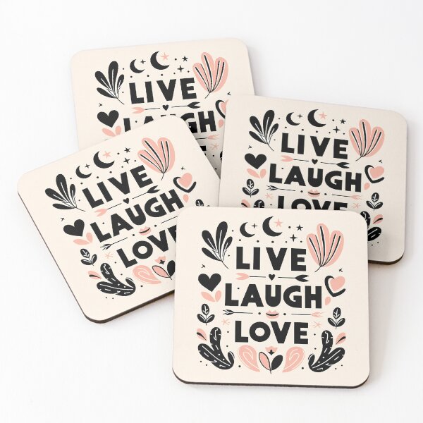 Item preview, Live, Laugh, Love | A Design for a Lovely Home designed and sold by VirtuoVibes.