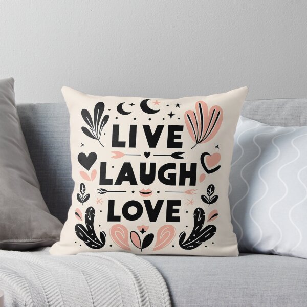 Item preview, Live, Laugh, Love | A Design for a Lovely Home designed and sold by VirtuoVibes.