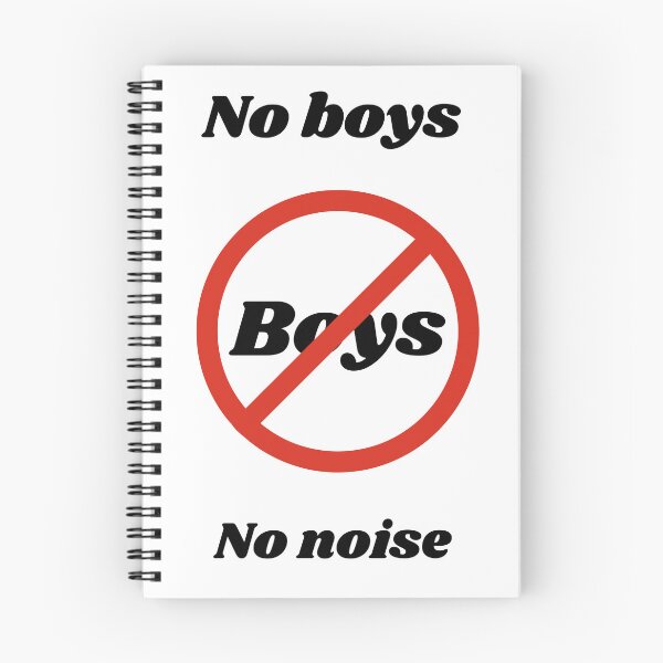Item preview, No boys. No noise designed and sold by Karim-Karem.