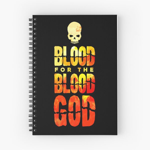 Item preview, Blood for the Blood God designed and sold by D20Tees.