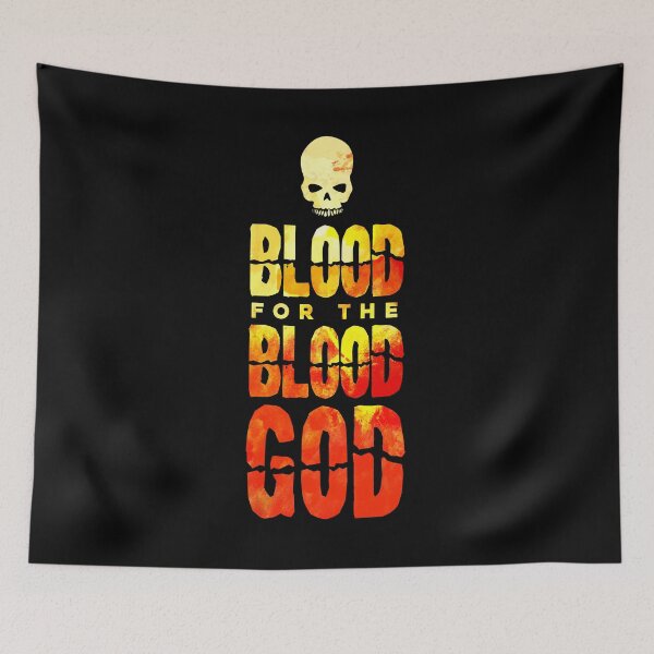 Item preview, Blood for the Blood God designed and sold by D20Tees.