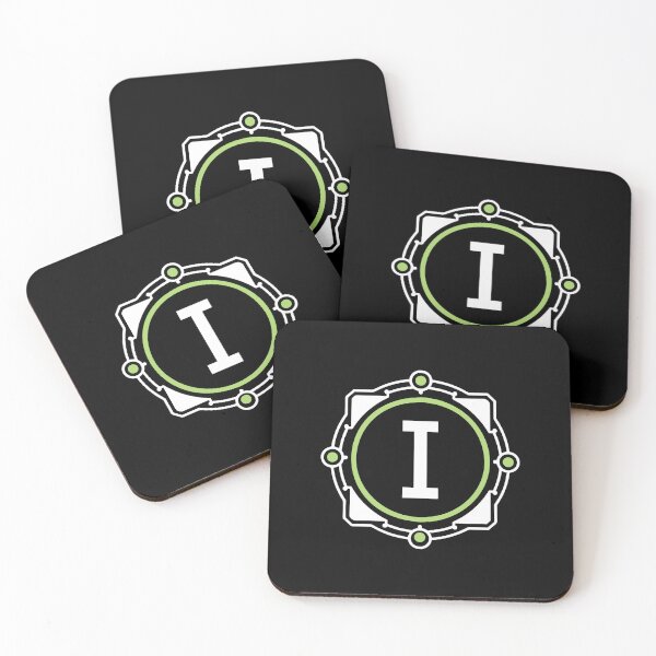 Item preview, Illustration of letter I esports emblem tech frame logo designed and sold by rasagamastore.