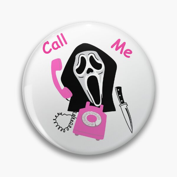 Item preview, Call Me cute horror movie character  designed and sold by BlissThreads.