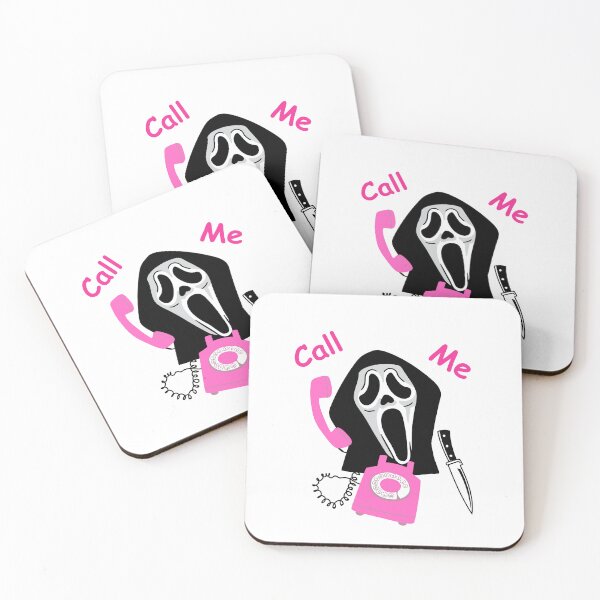 Item preview, Call Me cute horror movie character  designed and sold by BlissThreads.