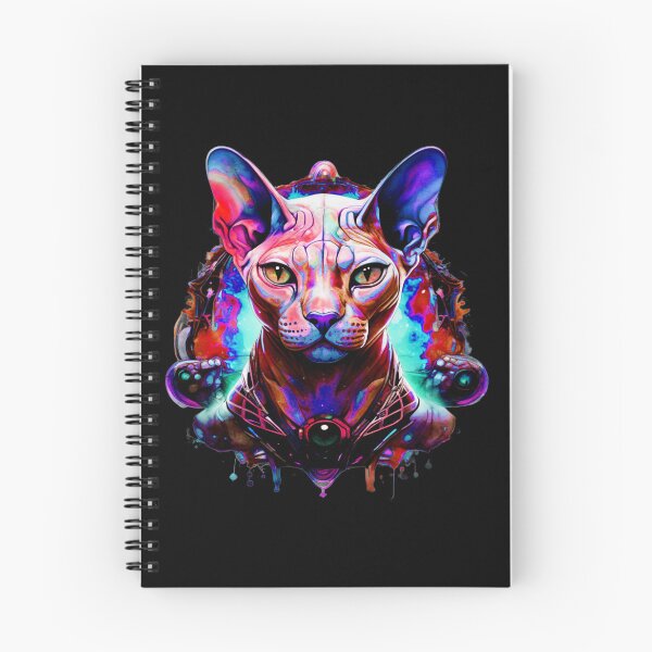Item preview, Psychedelic Sphynx, Guardian of the Stars designed and sold by RIDEHUNTERS.