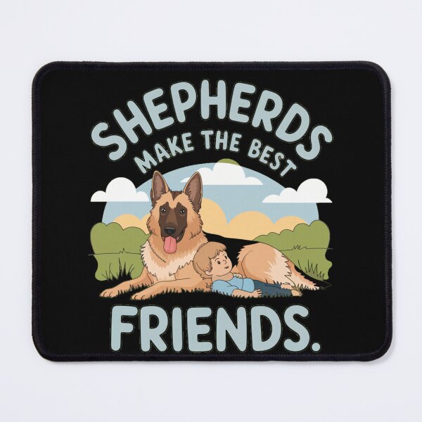 Item preview, German shepherd cute design:Shepherds Make the Best Friends designed and sold by Davideus.