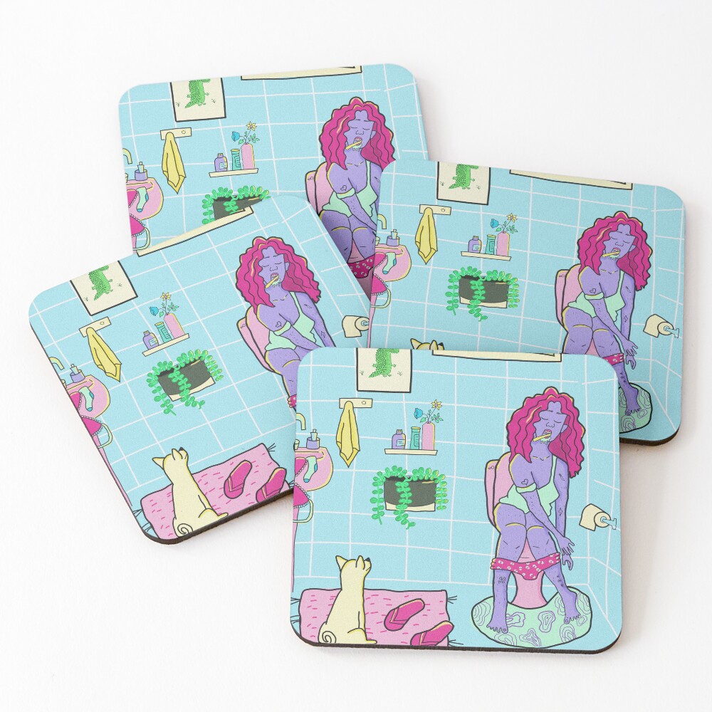 Item preview, Coasters (Set of 4) designed and sold by BforBee.