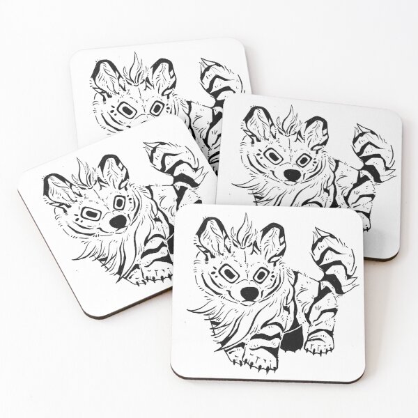 Aperçu de l'œuvre Petit tigre en noir et blanc créée et vendue par piranha-na.