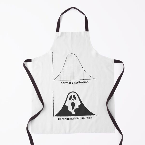 Item preview, normal vs paranormal distribution Funny Halloween Math designed and sold by Angie-Atelier.