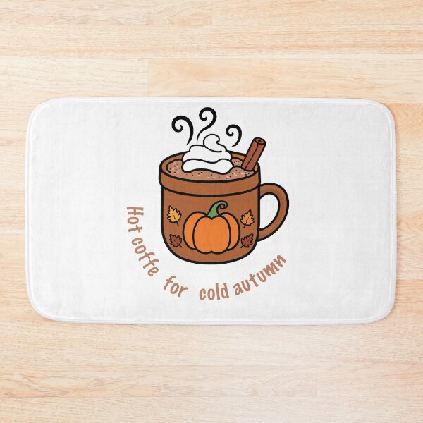 Item preview, Hot coffee for cold autumn. warm drink designed and sold by julkushnarova.