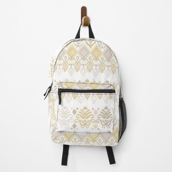 Item preview, Gold Ikat embroidery ethnic oriental traditional pattern design.  designed and sold by Alynek-Design.