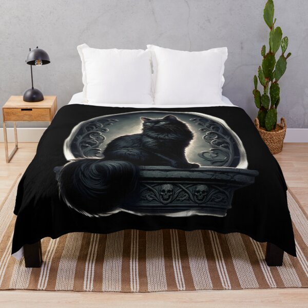 Item preview, Gothic Black Cat with Ornate Frame designed and sold by pumsquare.