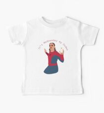 Camiseta para bebés Es miércoles, mis amigos
