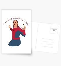 It's Wednesday My Dudes Postcards