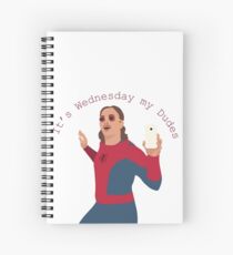 It's Wednesday My Dudes Spiral Notebook