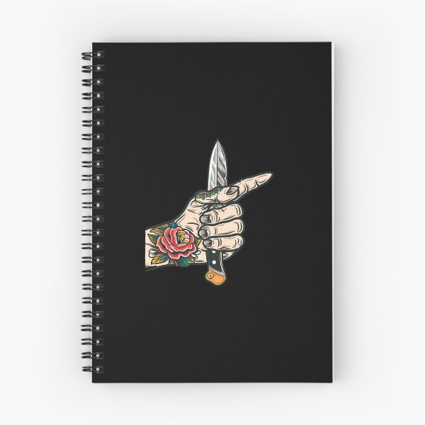 Item preview, Old School Tattooed Hand Holding a Knife designed and sold by Giggl'n Gopher.