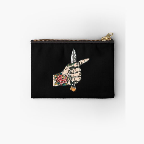 Item preview, Old School Tattooed Hand Holding a Knife designed and sold by Giggl'n Gopher.