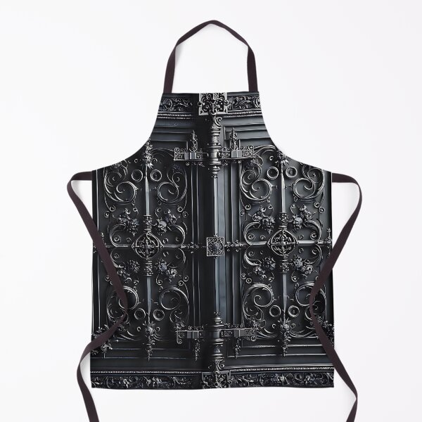 Item preview,  Exquisite Black Medieval Wrought Iron Frame Door designed and sold by DrewRomeoCo.