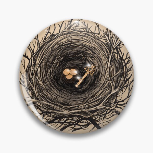 Item preview, Stolen treasures in a raven’s nest designed and sold by TraceyEvansArt.