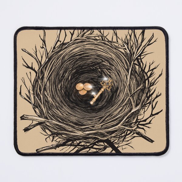 Item preview, Stolen treasures in a raven’s nest designed and sold by TraceyEvansArt.