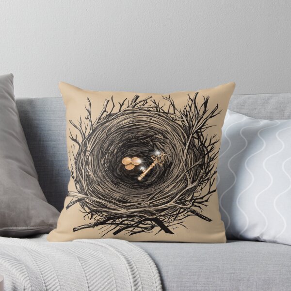 Item preview, Stolen treasures in a raven’s nest designed and sold by TraceyEvansArt.