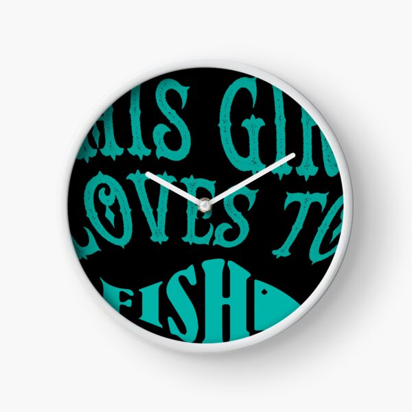 Item preview, THIS GIRL LOVES TO FISH designed and sold by FishingloversYT.