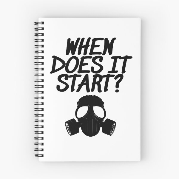 Item preview, when does it start sticker & shirt, funny sayings designed and sold by SlocifieShop.