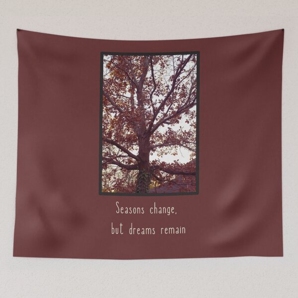 Item preview, Seasons change, but dreams remain designed and sold by Yanka22013.
