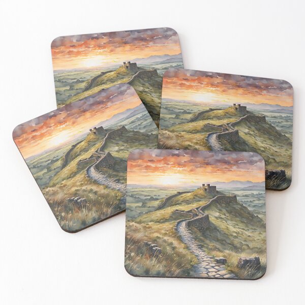 Item preview, Hadrian's Wall Sunset Beauty designed and sold by LSVart.